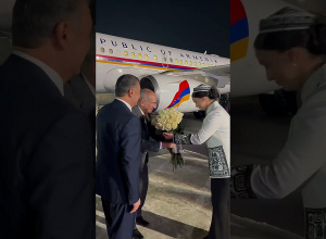 Փաշինյանը ժամանեց Դուշանբե