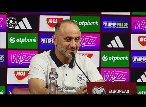 Եղիշե Մելիքյանի և Վահան Բիչախչյանի նախախաղային մամուլի ասուլիսը