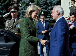Նախագահ Վահագն Խաչատուրյանն ընդունել է Բելգիայի  թագուհի Մաթիլդին