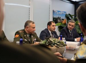Սուրեն Պապիկյանը հանդիպել է ԱՄՆ պաշտպանական անվտանգության համագործակցության գործակալության տնօրեն Մայքլ Միլլերի հետ