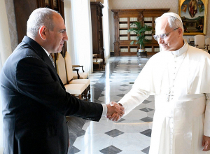 Փաշինյանը հանդիպել է Նորին Սրբություն Լևոն XIV-րդ Պապի հետ