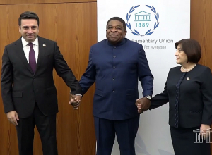 Ալեն Սիմոնյանը հանդիպել է Սահիբա Գաֆարովայի հետ