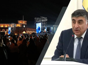 Ի՞նչ ենք անում՝ քեֆ ենք անում, հորս արև՝ լավ ենք անում։ Ո՞նց ա լինելու՝ լավ ա լինելու․ իսկ քաղաքը տխուր է