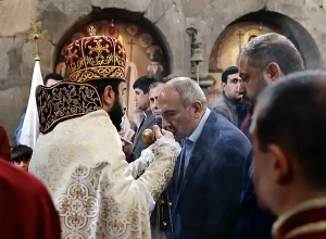 Նիկոլ Փաշինյանը Հովհաննավանքում մասնակցել է պատարագի