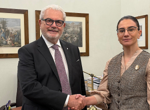 Գլխավոր դատախազը հանդիպել է Իտալիայի Վճռաբեկ դատարանի գլխավոր դատախազի հետ