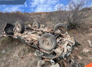 «UAZ» մակնիշի ավտոմեքենան գլորվել է ձորը․ կա զոհ