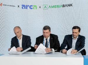 Arca National Payment System, Bank of Georgia and Ameriabank Signed a Memorandum of Understanding