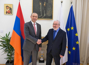 Գրիգորյանը շնորհակալություն է հայտնել հայկական կառույցներին կիպրական իշխանությունների հետևողական աջակցության համար