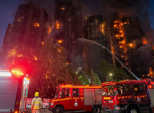 Հրդեհ Հոնկոնգում․ զոհերի թիվը հասել է 44-ի, 3 շինարարական աշխատակից կալանավորվել է