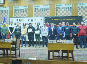 Կարեն Ասրյանի հիշատակին նվիրված շախմատի շրջանային մրցաշարի լավագույն հնգյակը