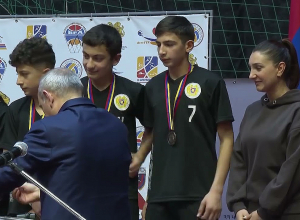 Դպրոցականների վոլեյբոլի լիգայի եզրափակիչ խաղերն էին