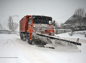 Մի շարք տարածաշրջանների ավտոճանապարհներին տեղ-տեղ մերկասառույց է