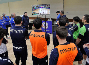 Հայաստանի ֆուտզալի հավաքականը բաց մարզում անցկացրեց Եվրոպա մեկնելուց առաջ