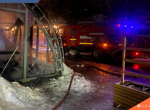 Հրդեհ ռեստորանային համալիրի տաղավարներից մեկում