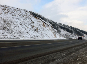 Սպիտակի ոլորանները կցորդով տրանսպորտային միջոցների համար դժվարանցանելի են