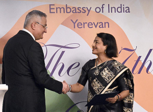 Մհեր Գրիգորյանը մասնակցել է Հնդկաստանի Հանրապետության օրվան նվիրված միջոցառմանը
