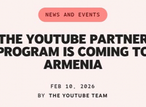 Երկար սպասված լուրը. Հայաստանում վերջապես կսկսի աշխատել YouTube-ի դրամայնացումը՝ մոնետիզացիան. նախարար