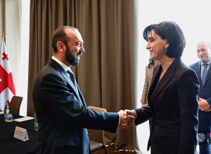 Արարատ Միրզոյանը հանդիպում է ունեցել Վրաստանի արտաքին գործերի նախարար Մակա Բոճորիշվիլիի հետ