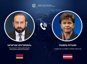 Հայաստանի և Լատվիայի ԱԳ նախարարները հեռախոսազրույց են ունեցել
