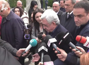 Իրենք ինչ ուզեն, կասեն. Սերժ Սարգսյանը՝ պատերազմի մասին Փաշինյանի հայտարարության վերաբերյալ