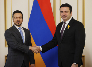 Ալեն Սիմոնյանն ընդունել է Կատարի Պետության նորանշանակ դեսպանին