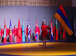 Երևանում տեղի է ունեցել սամբոյի աշխարհի գավաթի խաղարկության բացման արարողությունը