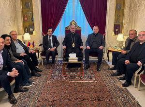 Արցախի պատվիրակությունն այցելել է Ֆրանսիայի հայոց թեմ