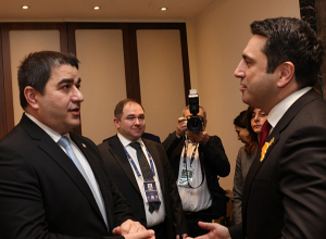 Ալեն Սիմոնյանը հանդիպել է Վրաստանի խորհրդարանի նախագահի հետ