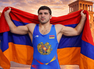 Մալխաս Ամոյանը՝ 2025 թվականի՝ Եվրոպայի հունահռոմեական ոճի լավագույն ըմբիշ