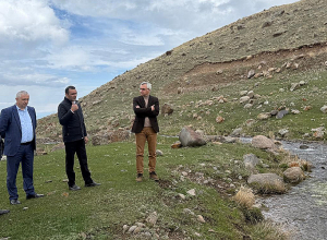 Ջրային կոմիտեի նախագահը Գեղարքունիքի մարզում էր