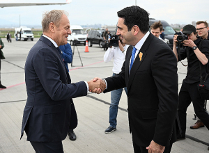 Լեհաստանի վարչապետ Դոնալդ Տուսկը ժամանել է Երևան