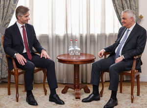 Փոխվարչապետը Լիտվայի ԱԳ նախարարի հետ քննարկել է խաղաղության տեսլականը